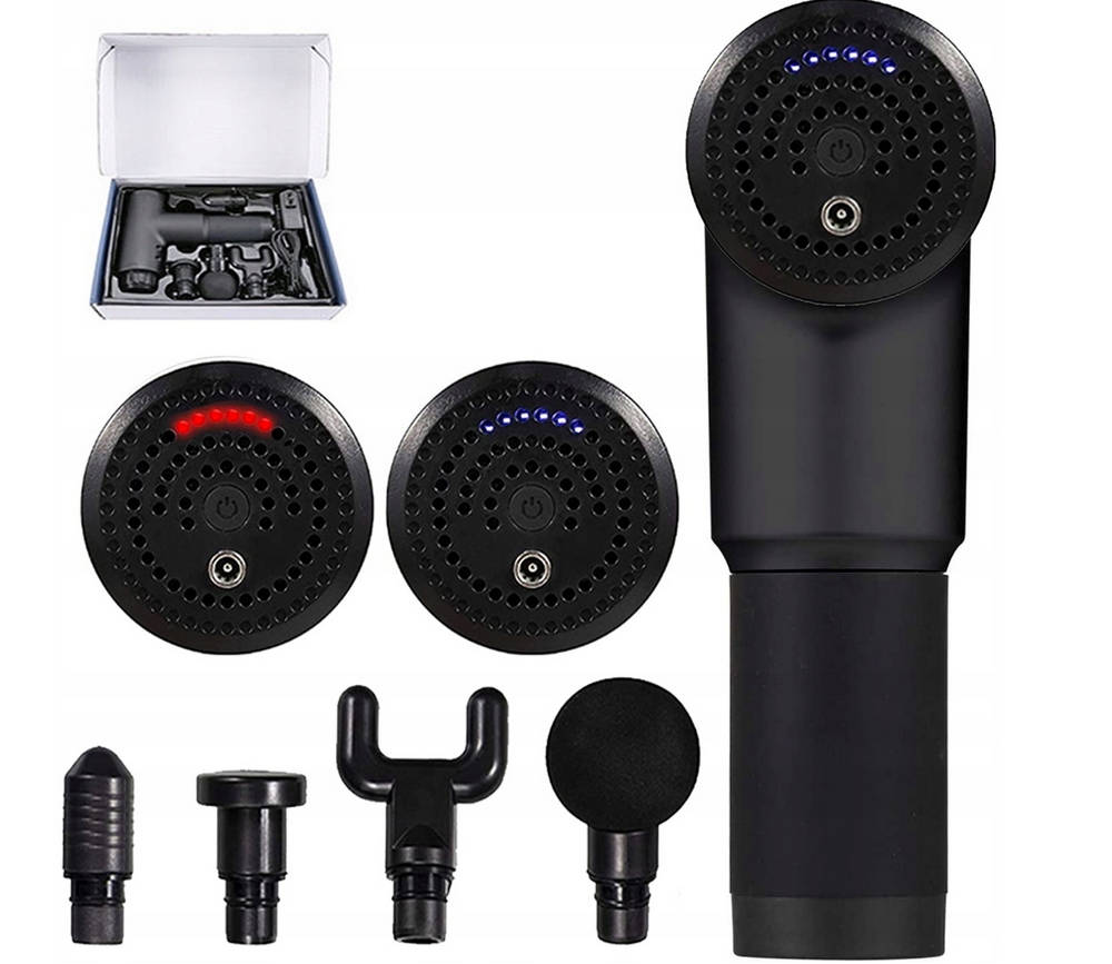 PISTOLET DO MASAŻU MASAŻER DO PLECÓW CIAŁA MASSAGE GUN EAN (GTIN) 5906124944327