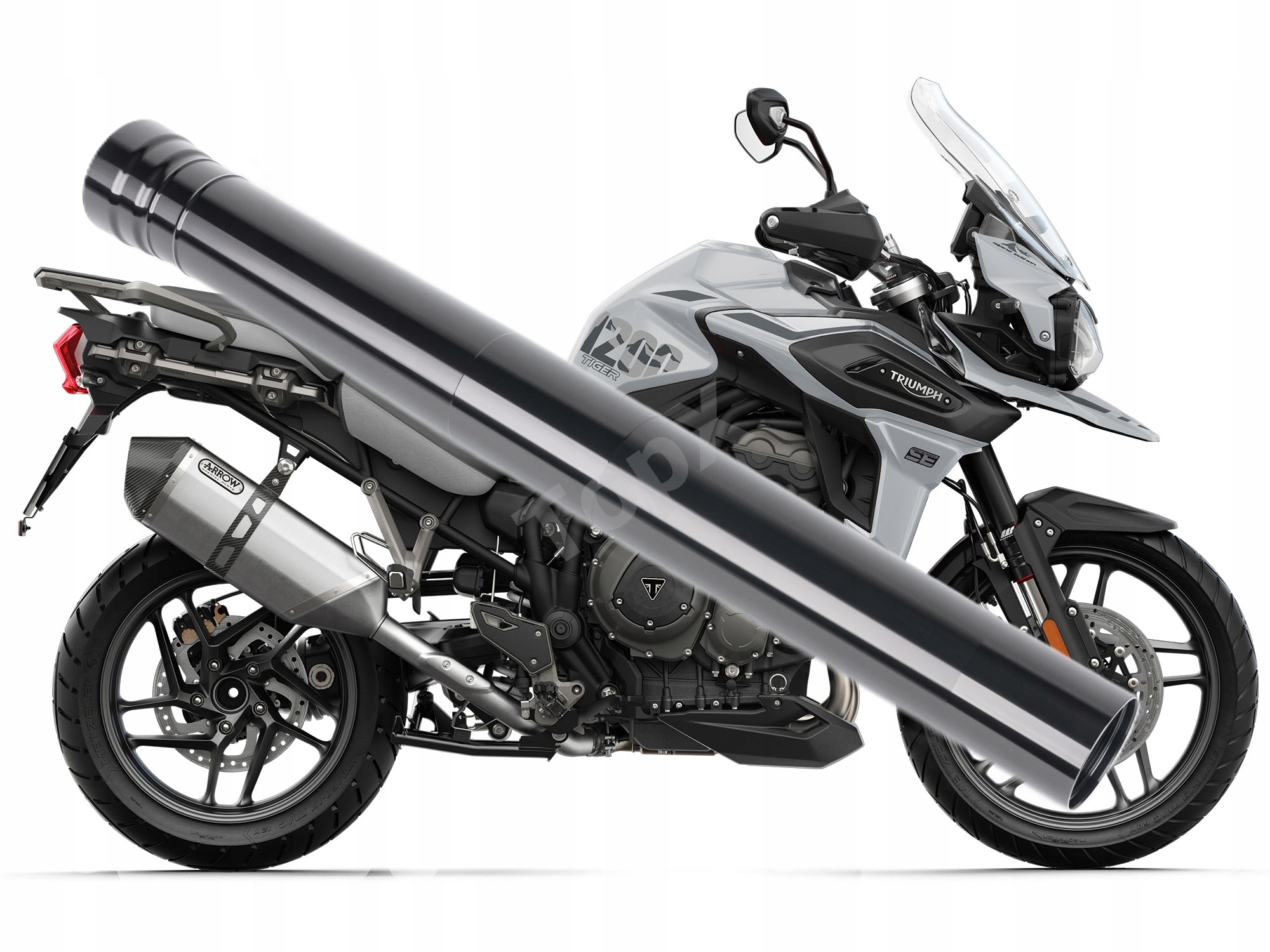 TopX Holení Trubka laga tlumič Odpružení Triumph Tiger 1200 20+ 1 Ks