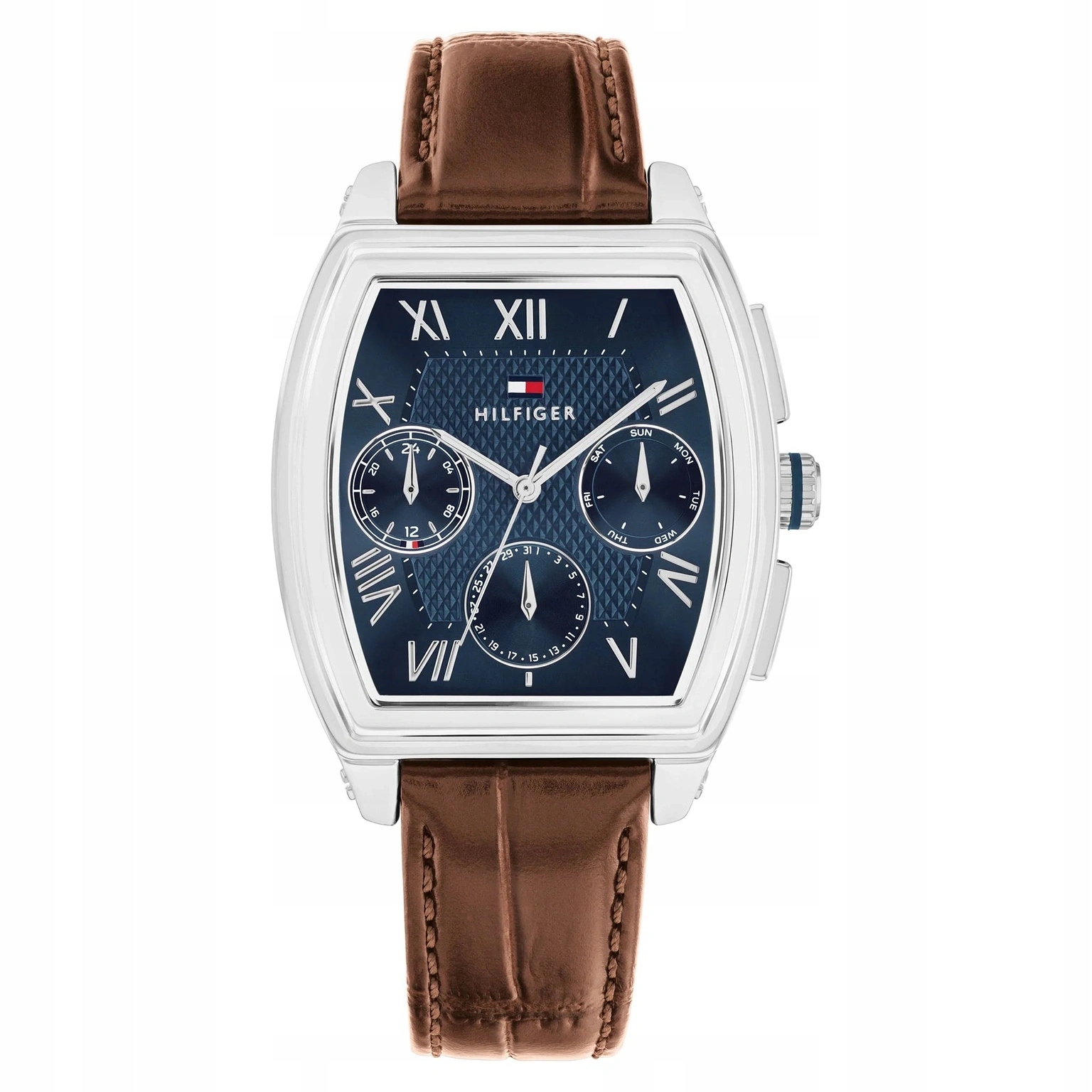 Pánské Hodinky Tommy Hilfiger 1710760 Th-oxford Na Řemínku S Datumovkou