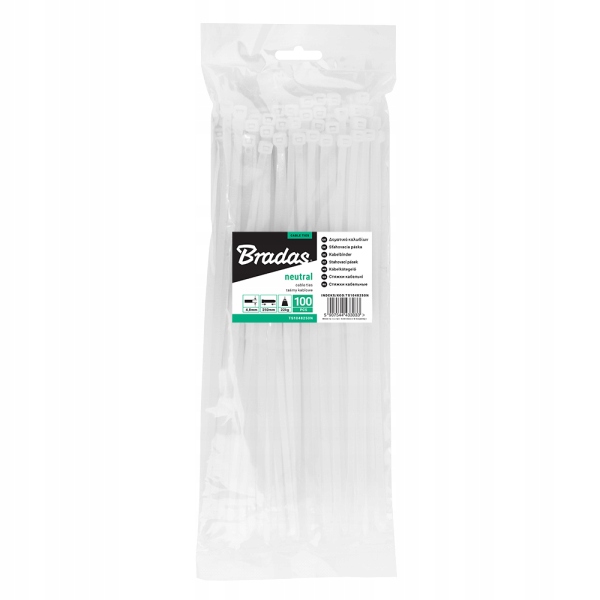

Opaska Zaciskowa 2,5x100 Taśma Kablowa TS1025100N