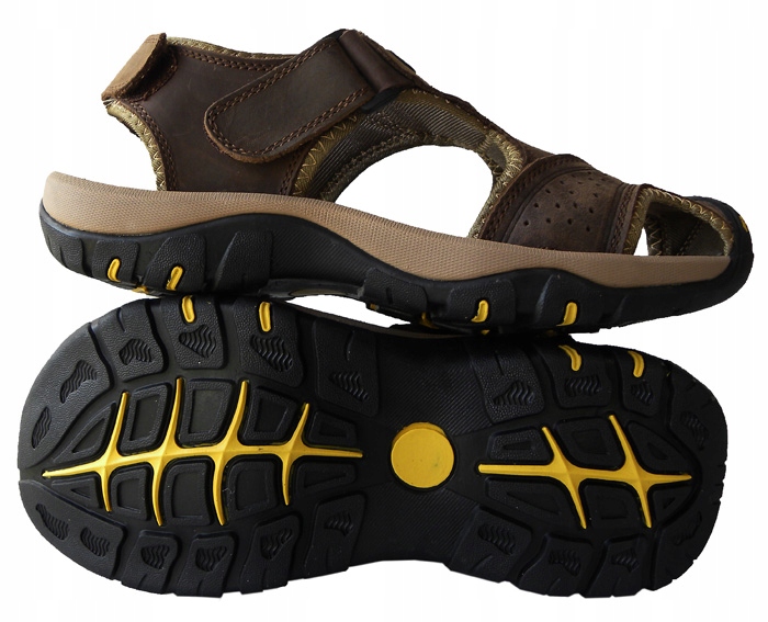 

M322 Buty Letnie Trekkingowe Skóra Naturalna roz43