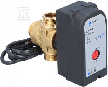 Ventil 3DR Prepínací AZV642, DN15, G3/4", KVS8