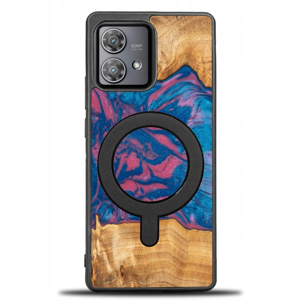 Pouzdro Bewood Unique pro Motorola Edge 40 Neo Neons Vegas s MagSafe