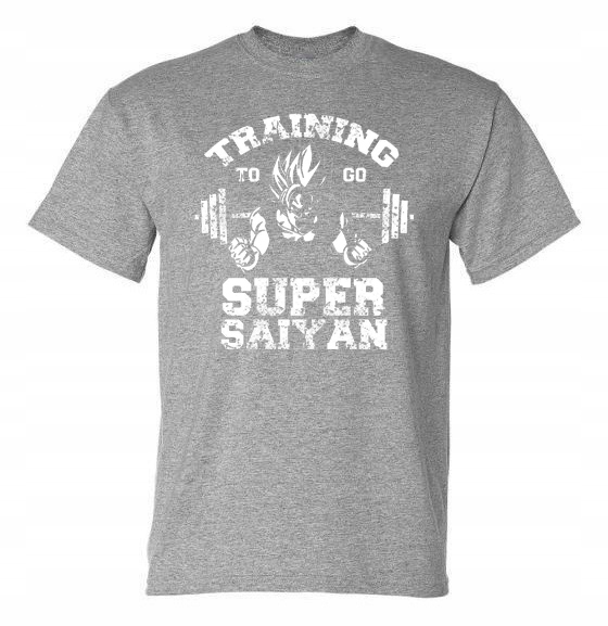 

T-shirt Męska Koszulka Saiyan Training Roz.xxl