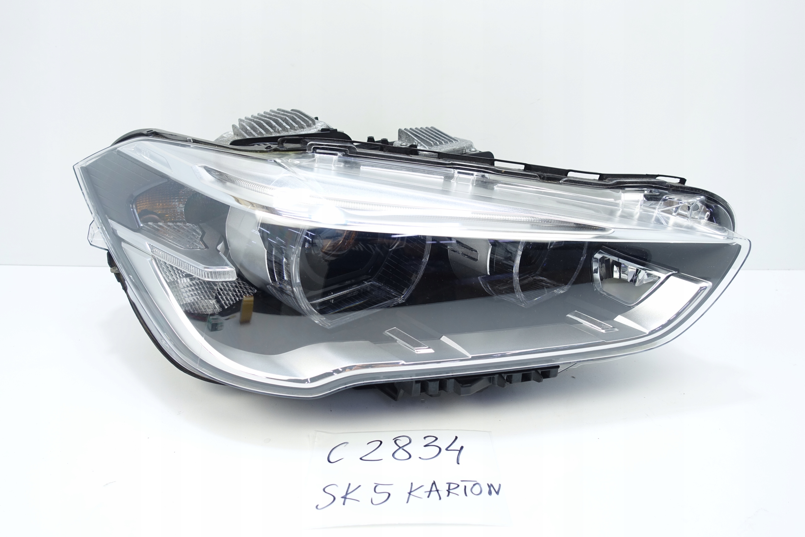 LAMPA PRAWY PRZÓD FULL LED BMW X1 F48 LIFT 19 LAMPA PRAWY PRZÓD FULL