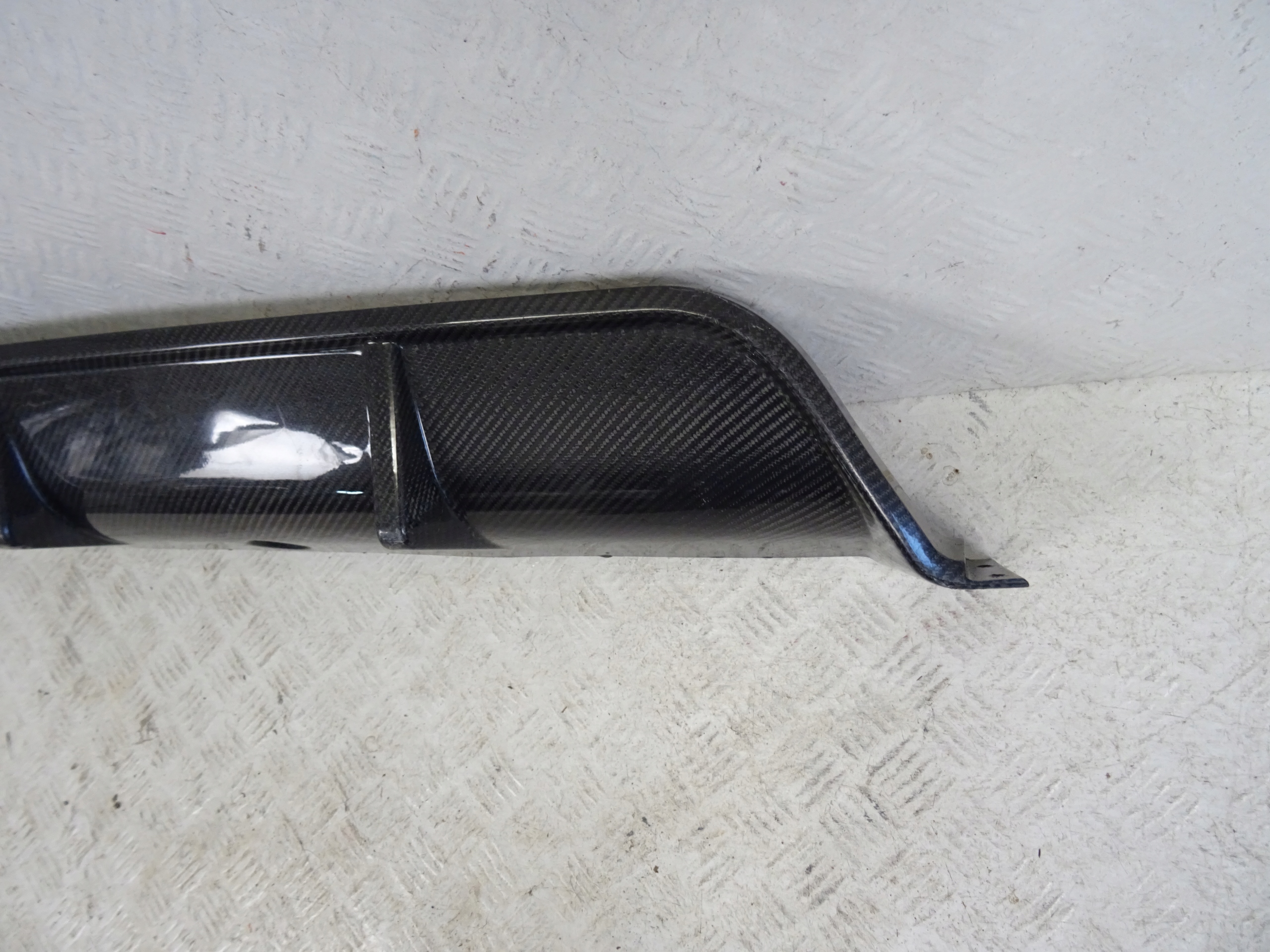 BMW 6 G32 LIFT m-packet diffusore spoiler CARBON Paraurti posteriore posteriore