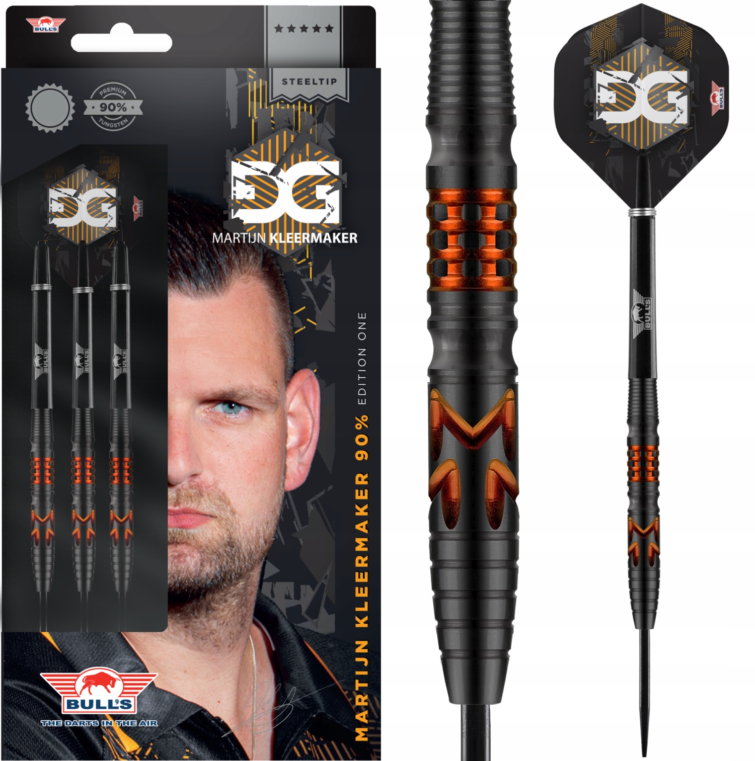 Lotki Rzutki Dart Bulls Nl Martijn Kleermaker 90% Wolfram 23g