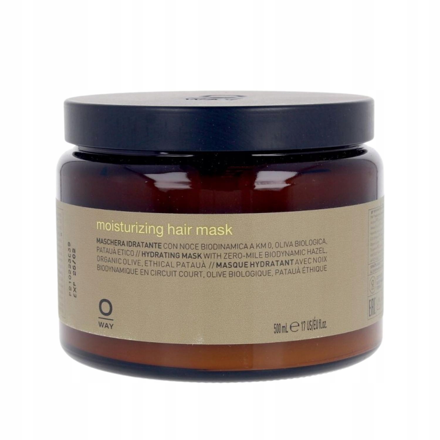 Oway Moisturizing Hair Mask – Hydratační maska pro dehydratované vlasy 500