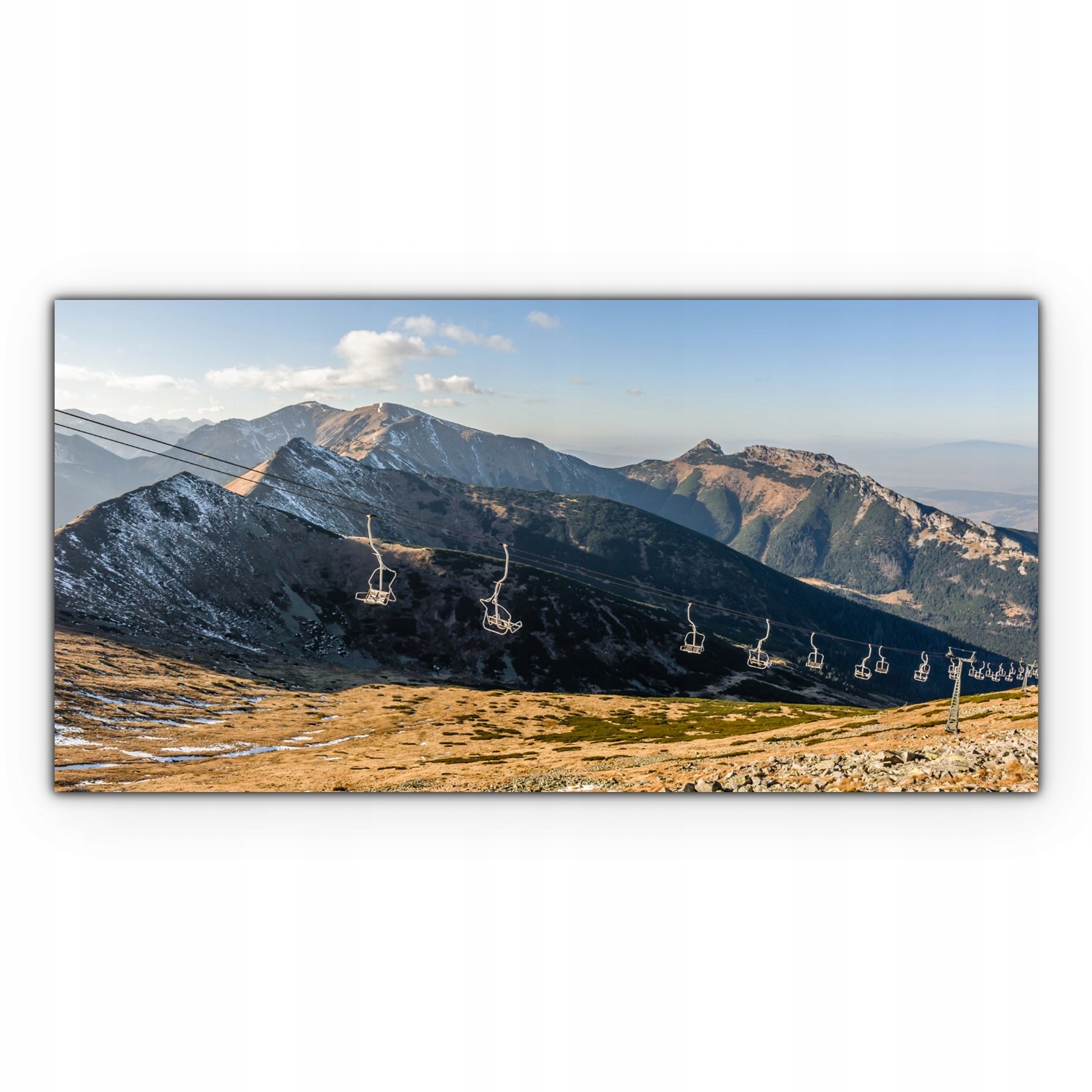 

foto-obraz na płótnie 120x60 Góry Krajobraz Natura