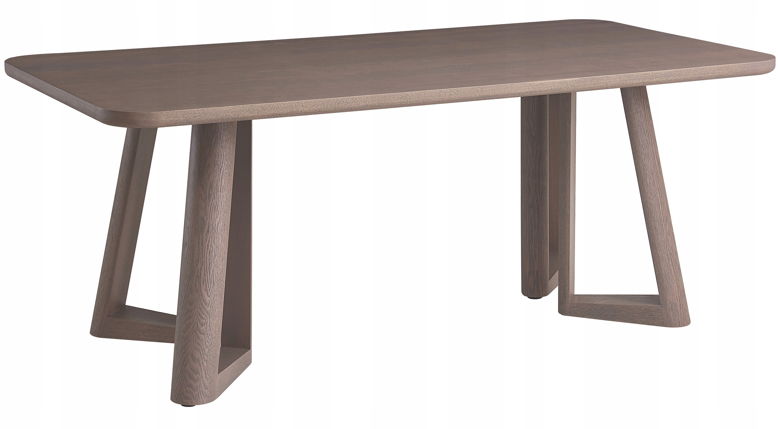 Jídelní stůl Alisser 200 x 100 cm ořechová dýha