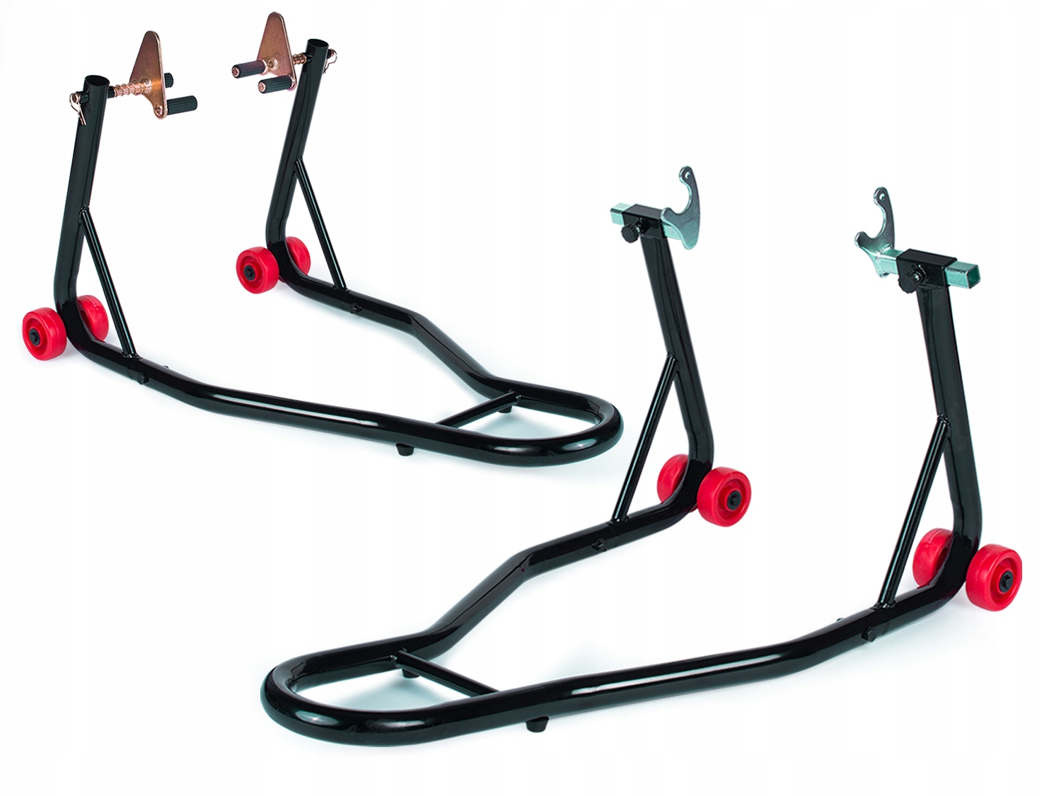 PODNOSNIK MOTOCYKLOWY PRZOD TYL KOMPLET STOJAK Brand Humberg