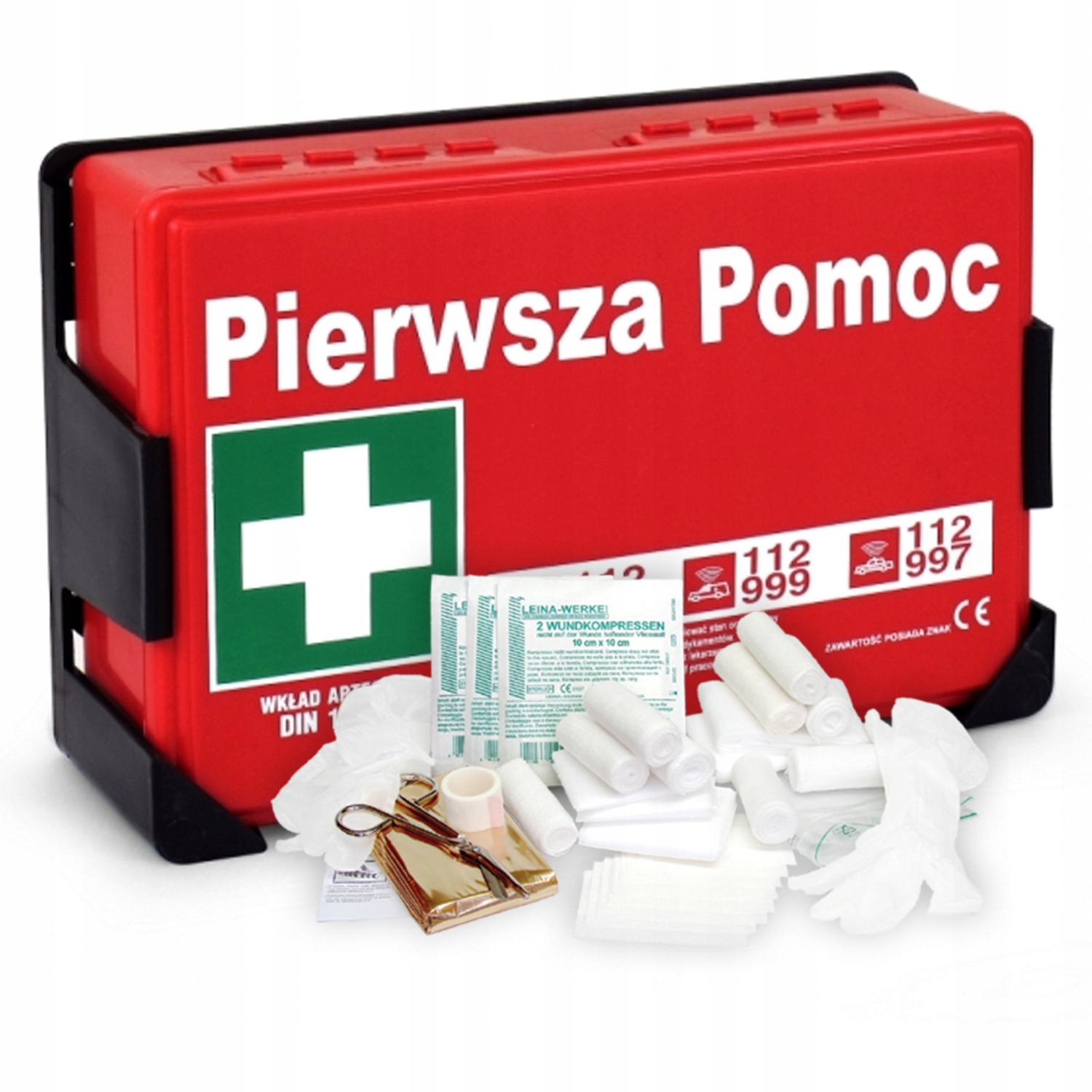 Apteczka pierwszej pomocy Vera wisząca z wyposażeniem CE
