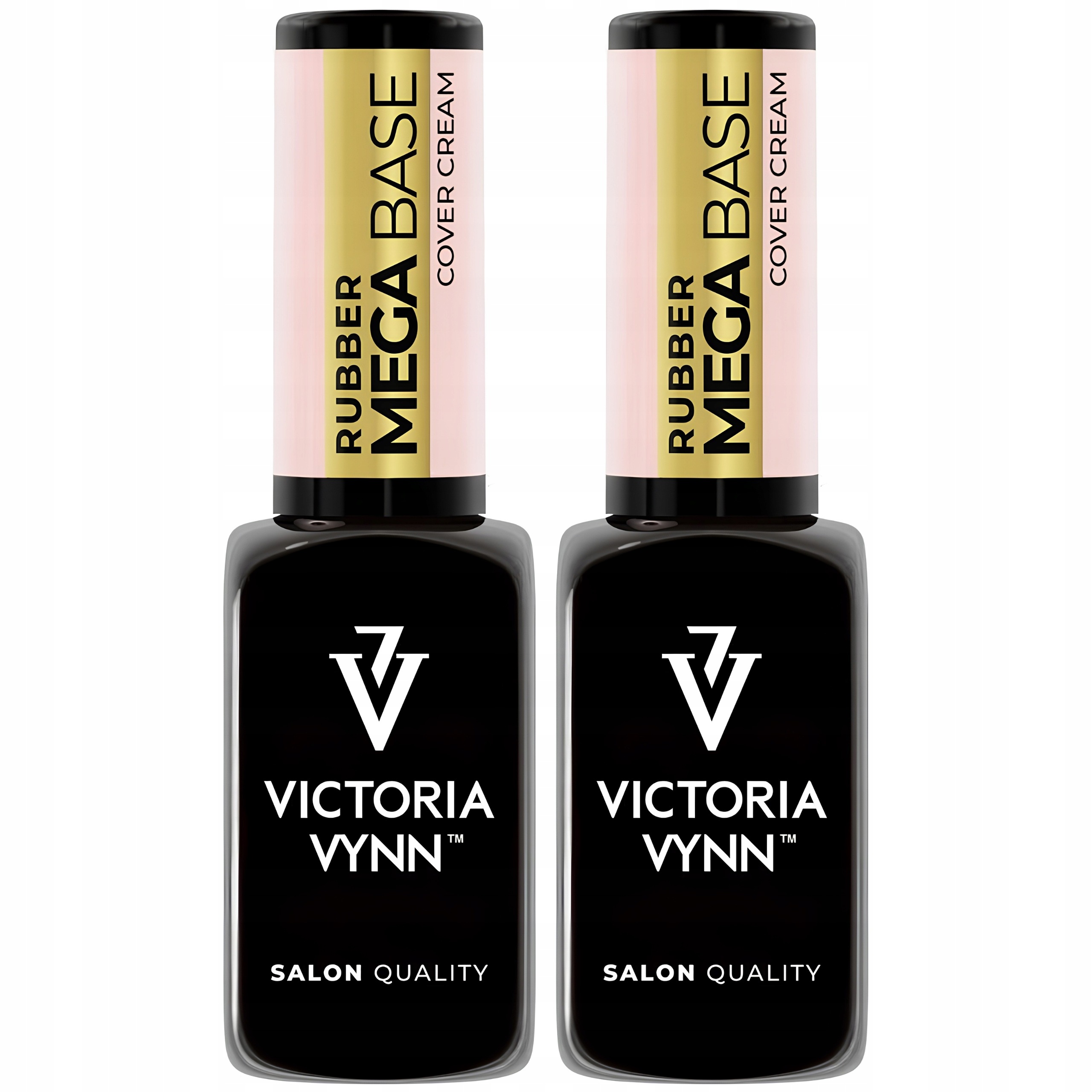 2 x Hybridní báze na nehty Victoria Vynn Barva Ecru Cover Cream 8 ml