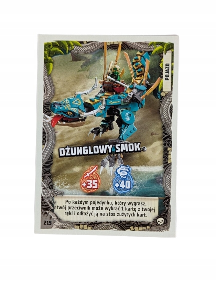 Karta Lego Ninjago Seria 6 Numer 215