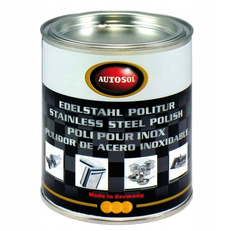 Полировальная паста для нержавеющей стали 750 мл