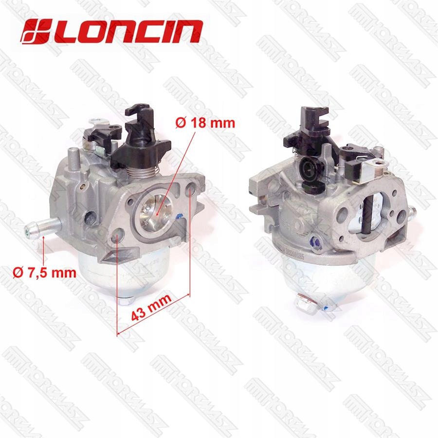 Karburátor LC1P65FC Ruční Sání Motorů S Termostatem