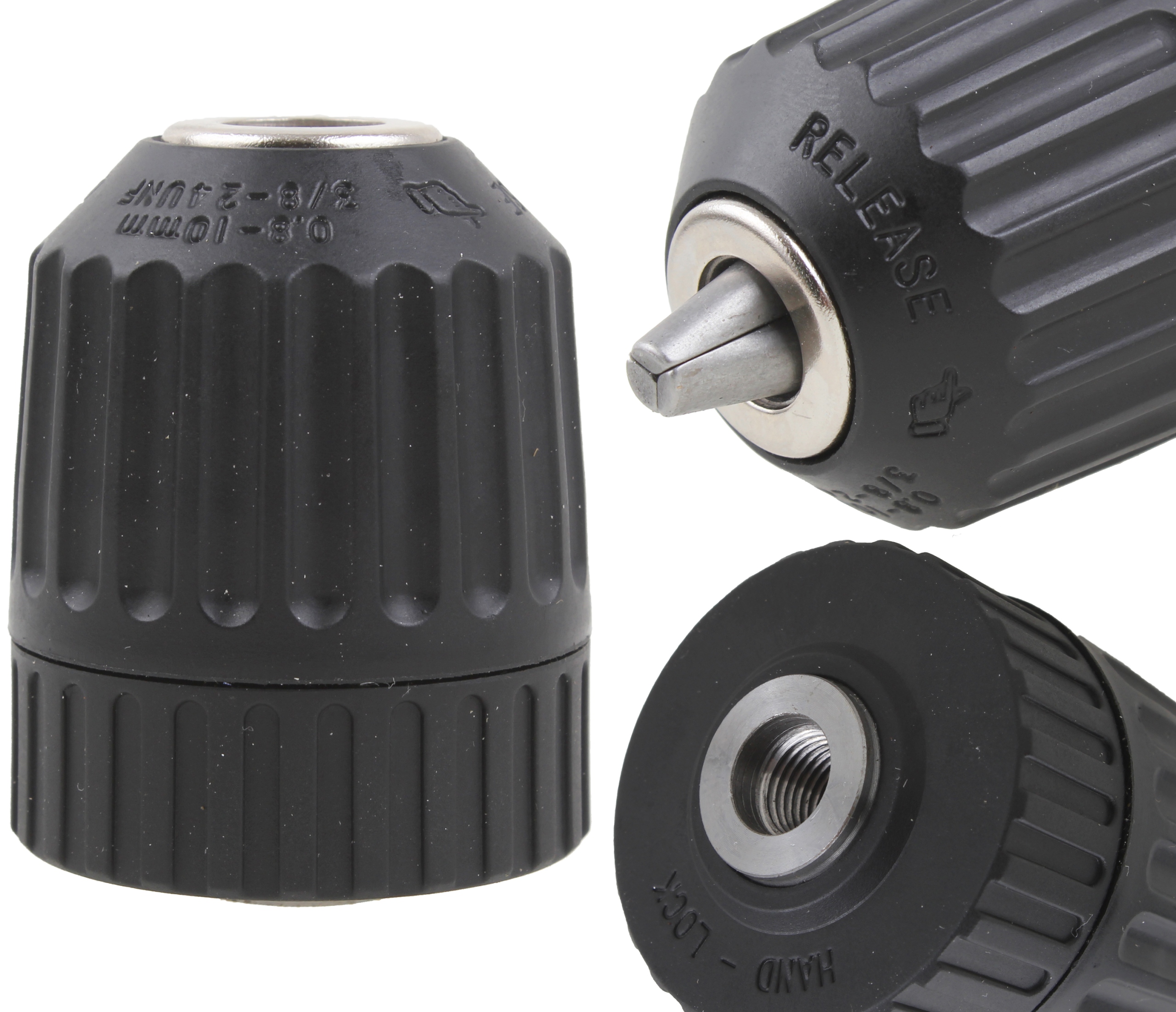 

Uchwyt wiertarski Black Decker 0.8-10mm 3/8”