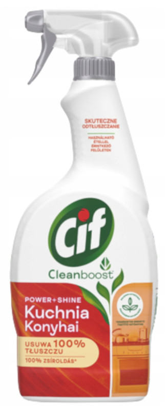 

Cif Power Shine spray przeciw tłuszczowi 750ml