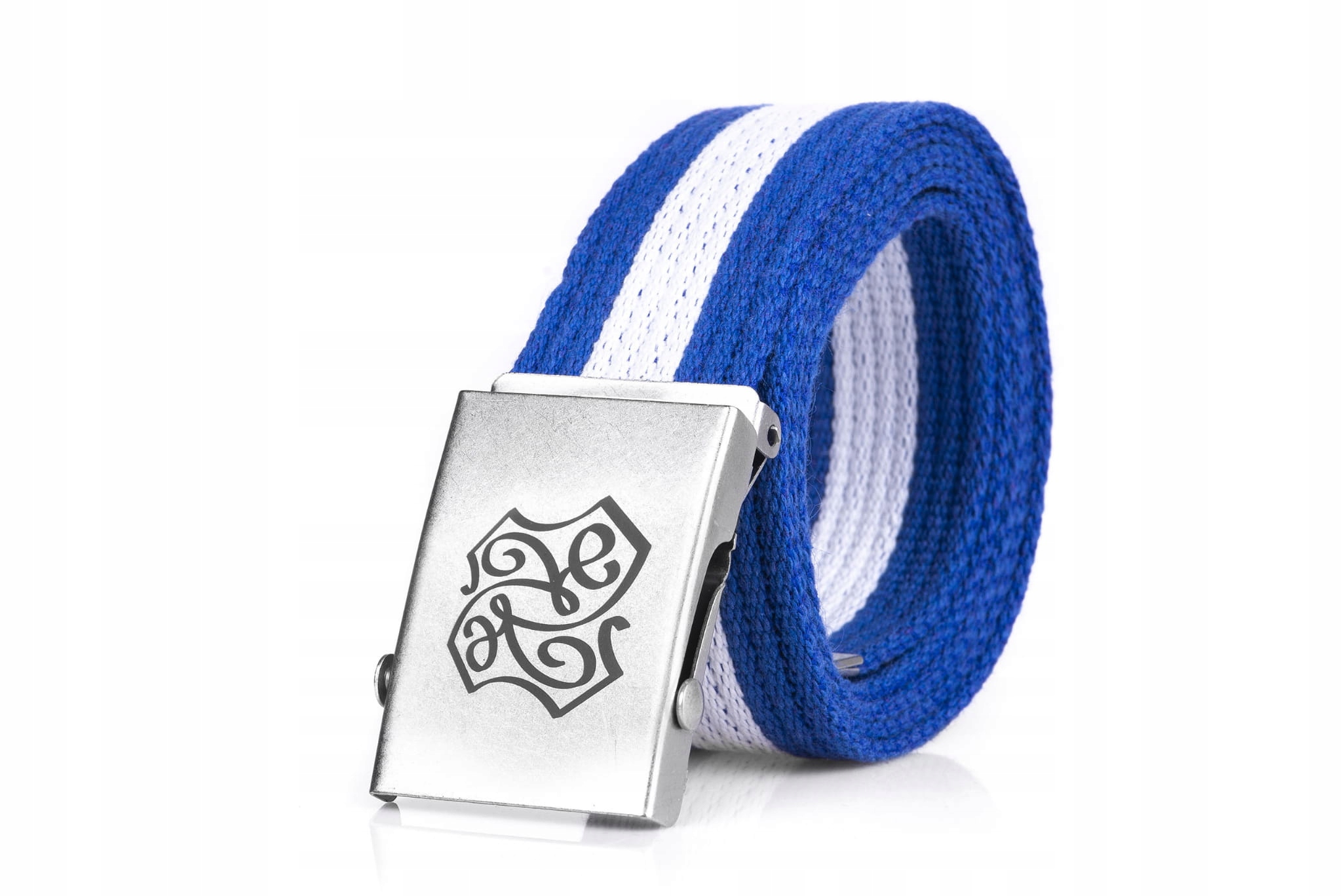 

Pasek parciany Kaletnik Niebiesko Biały