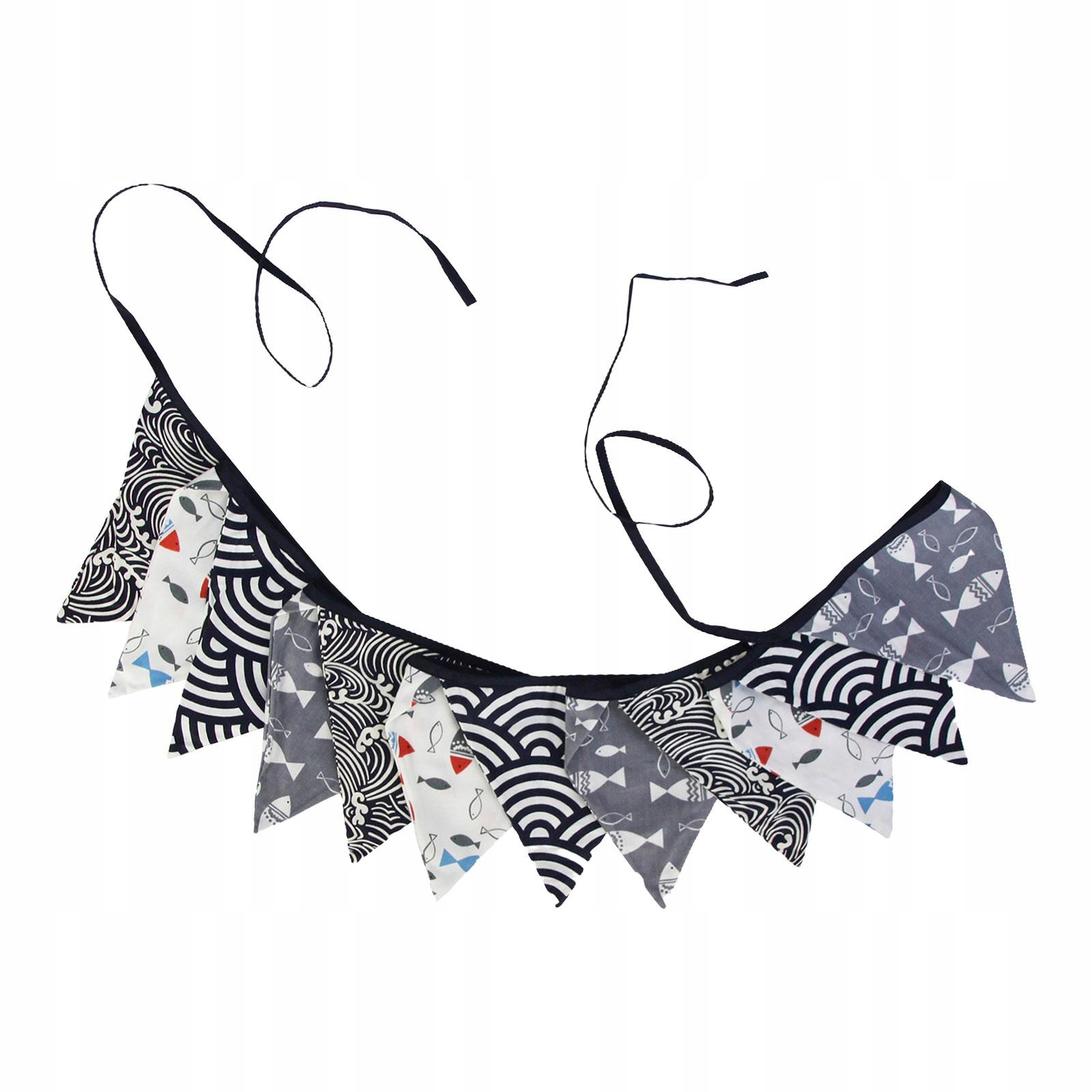 Proporczyk w stylu japońskim, podwójny, 4 kolory