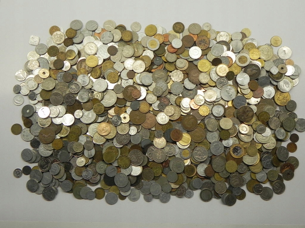 3896/ ZESTAW 5 KG MONET ZAGRANICA