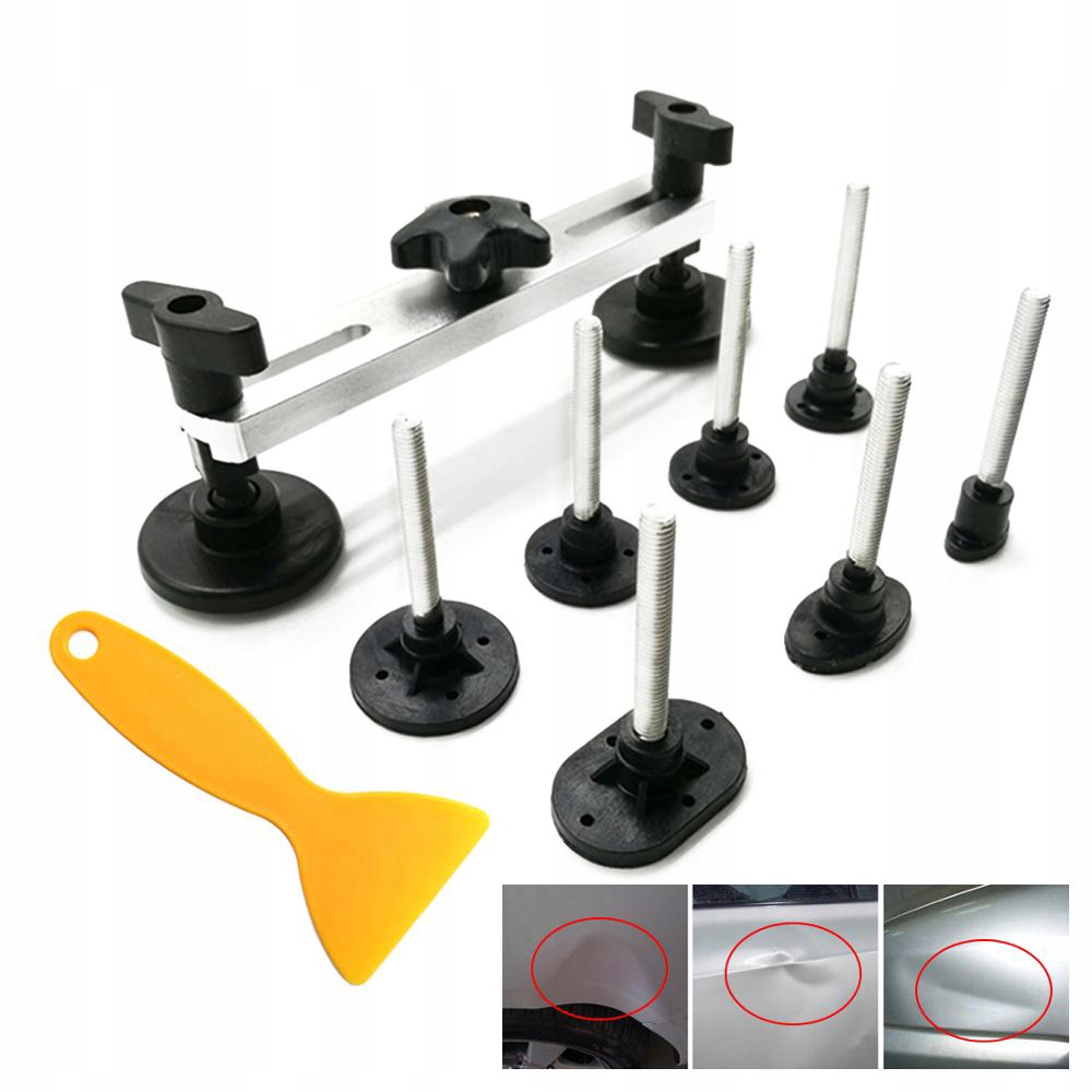 ZESTAW DO USUWANIA WGNIOTEK WGNIECEŃ KAROSERII PDR Marka bez marki