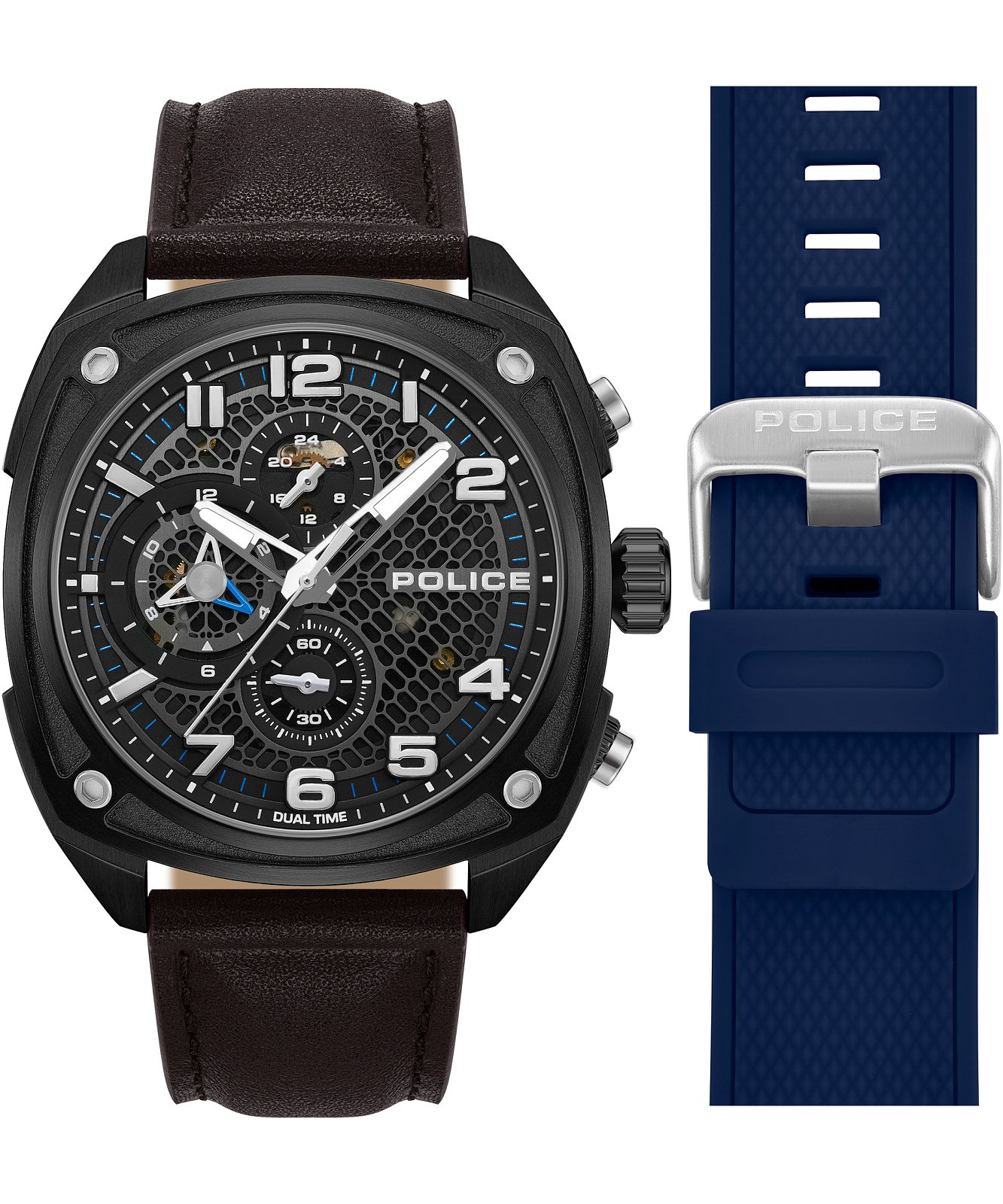 Pánské hodinky Police Portland Dual Time Set