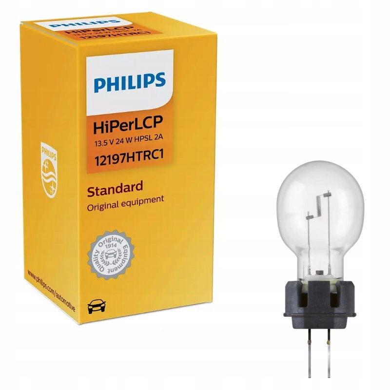 

Żarówka Philips 12V 24W Hiperlcp Htr 13,5V 1szt