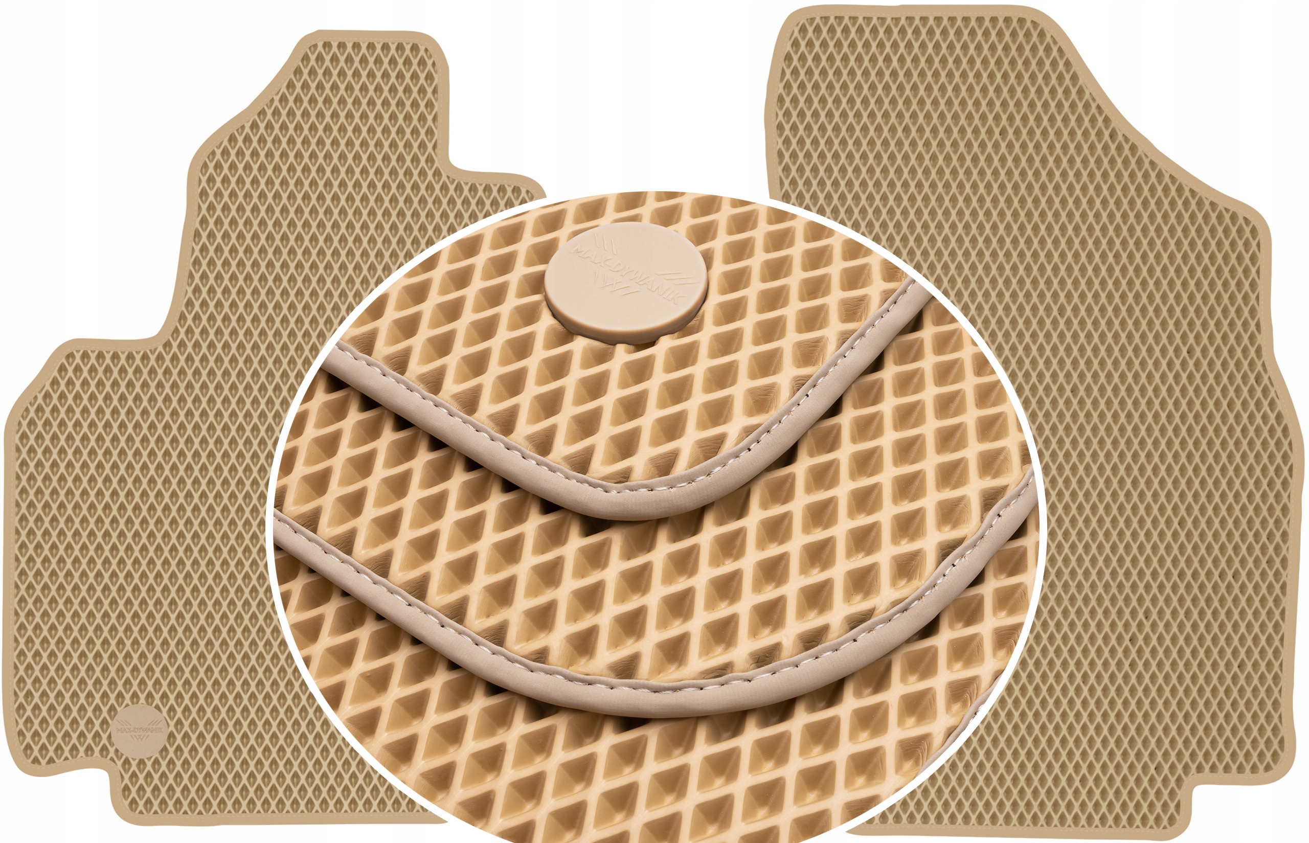 Berlingo II 2os 2008-2018 Koberce Eternity Bežová