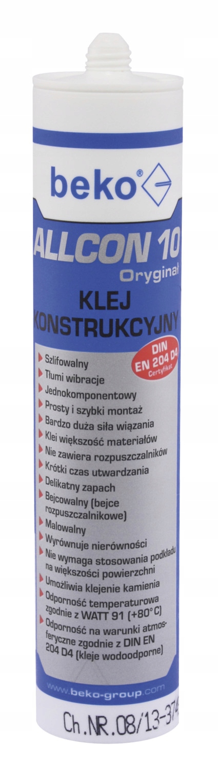 Klej Konstrukcyjny Allcon 10 310ML