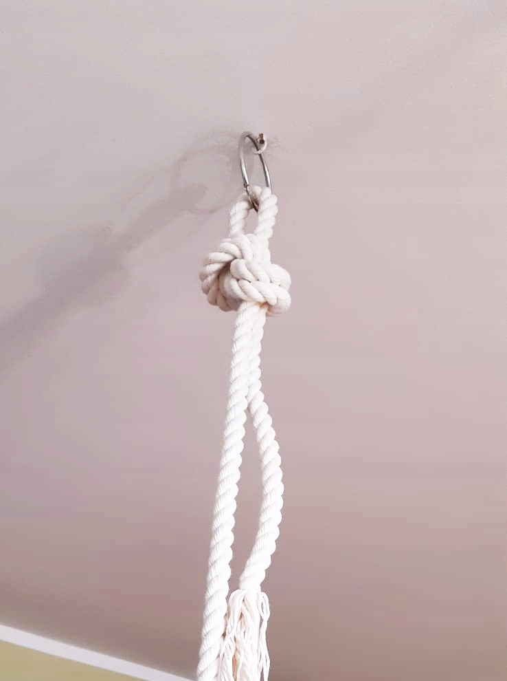 Talerz - huśtawka tapicerowana siedzisko okrągłe - jasnozielony Marka Małpiszon