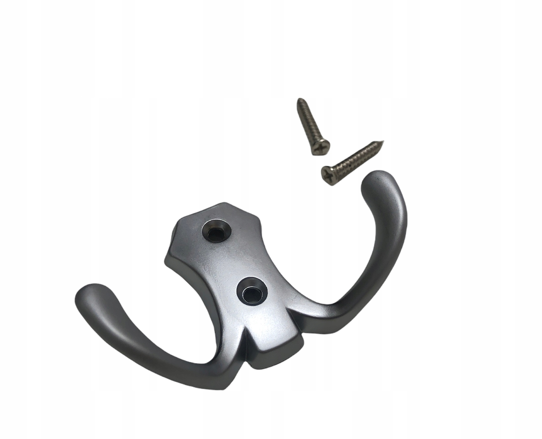 

Wieszak Meblowy 2 haki Aluminium