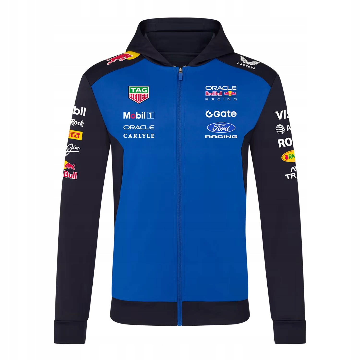 Pánská mikina s kapucí Zip Team Red Bull Racing 2026 (s)
