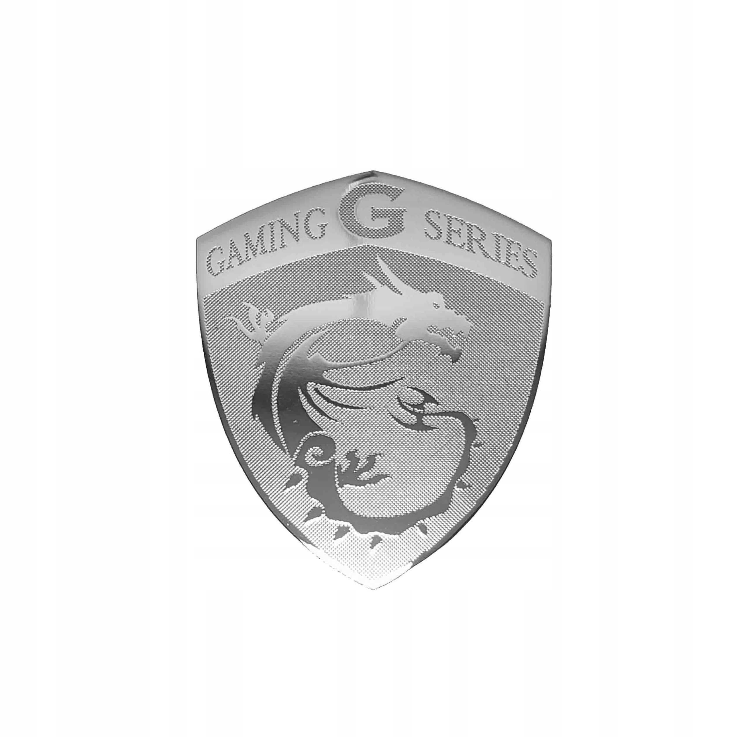 

Msi Gaming naklejka 30 x 37 mm chrom (16)