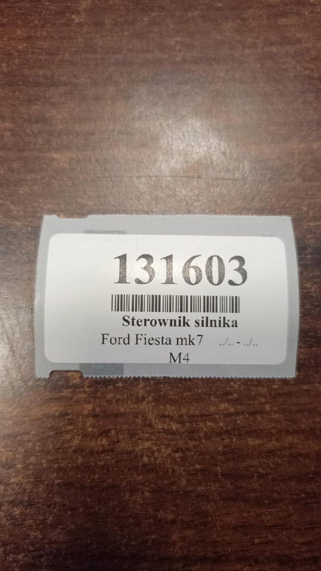 FORD FIESTA MK7 1.4 D control unit of the engine 8V2112A650EC