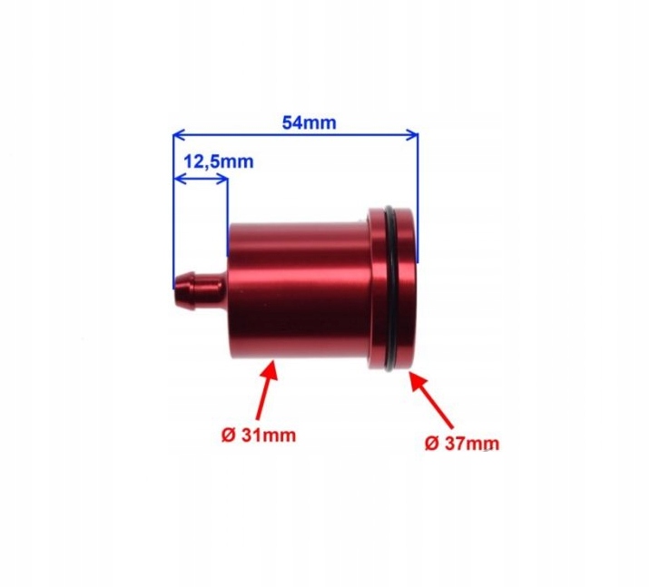 ZBIORNICZEK PŁYNU HAMULCOWEGO CNC Dopasowanie do pojazdu produkt uniwersalny
