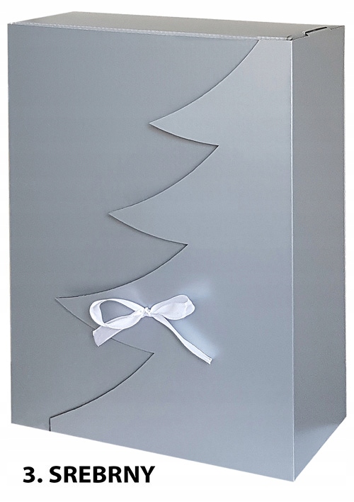 35x25x15 CM PUDEŁKO PREZENTOWE REKLAMOWE ŚWIĄTECZNE CHOINKA GRATIS 1520 Rodzaj pudełko