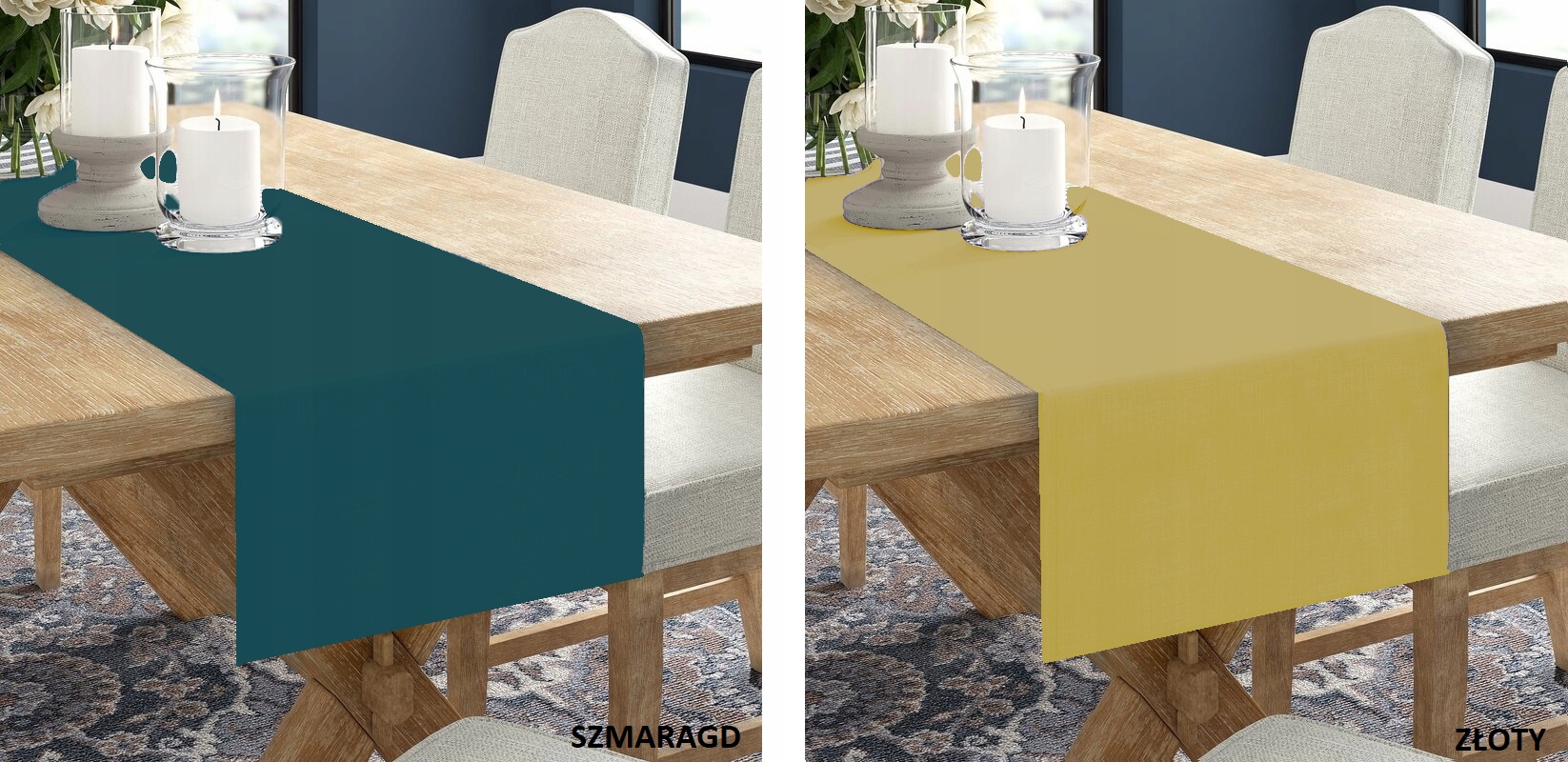 BIEŻNIK OBRUS GŁADKI MATOWY 40x180 KOLORY EAN (GTIN) 5905440040065