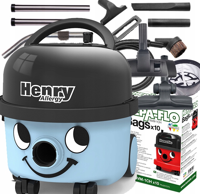 

Numatic Odkurzacz dla alergików Filtr HEPA13+worki