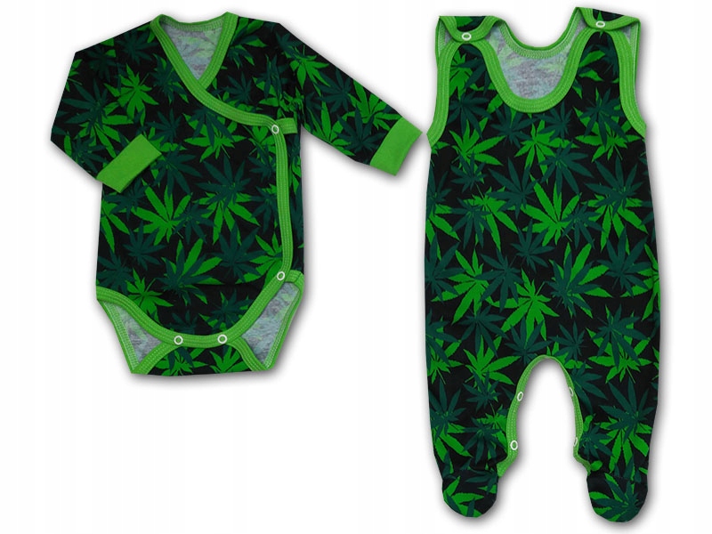 

Komplet wyprawka body kopertowe z śpioszkami 56