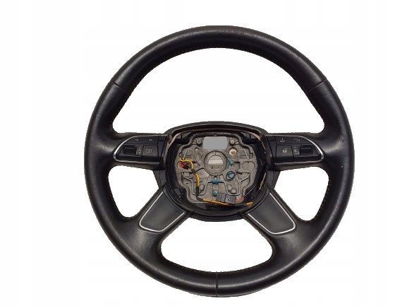 AUDI A6 C7 A7 10- KIEROWNICA MULTIFUNKCJA SKÓRA PODGRZEWANA GRZANA