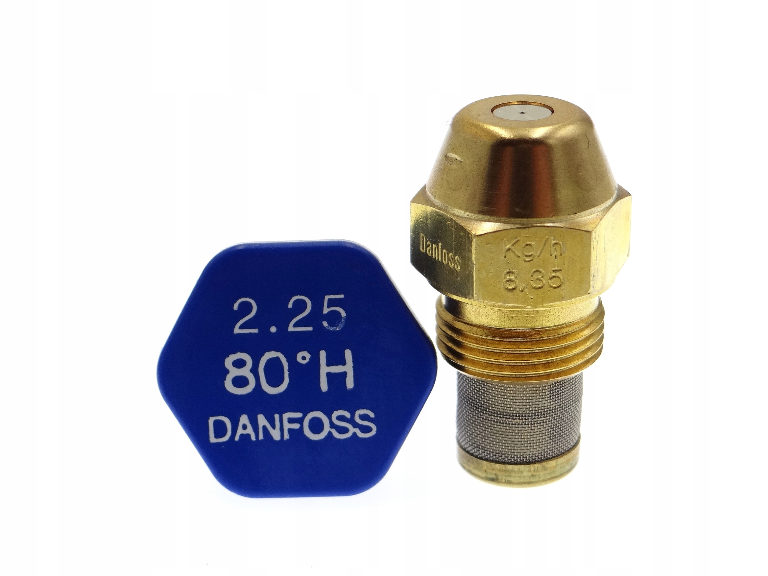 Tryska Danfoss pro olejové hořáky 2,25 USgal/h 80°H 8,35 Kg/h