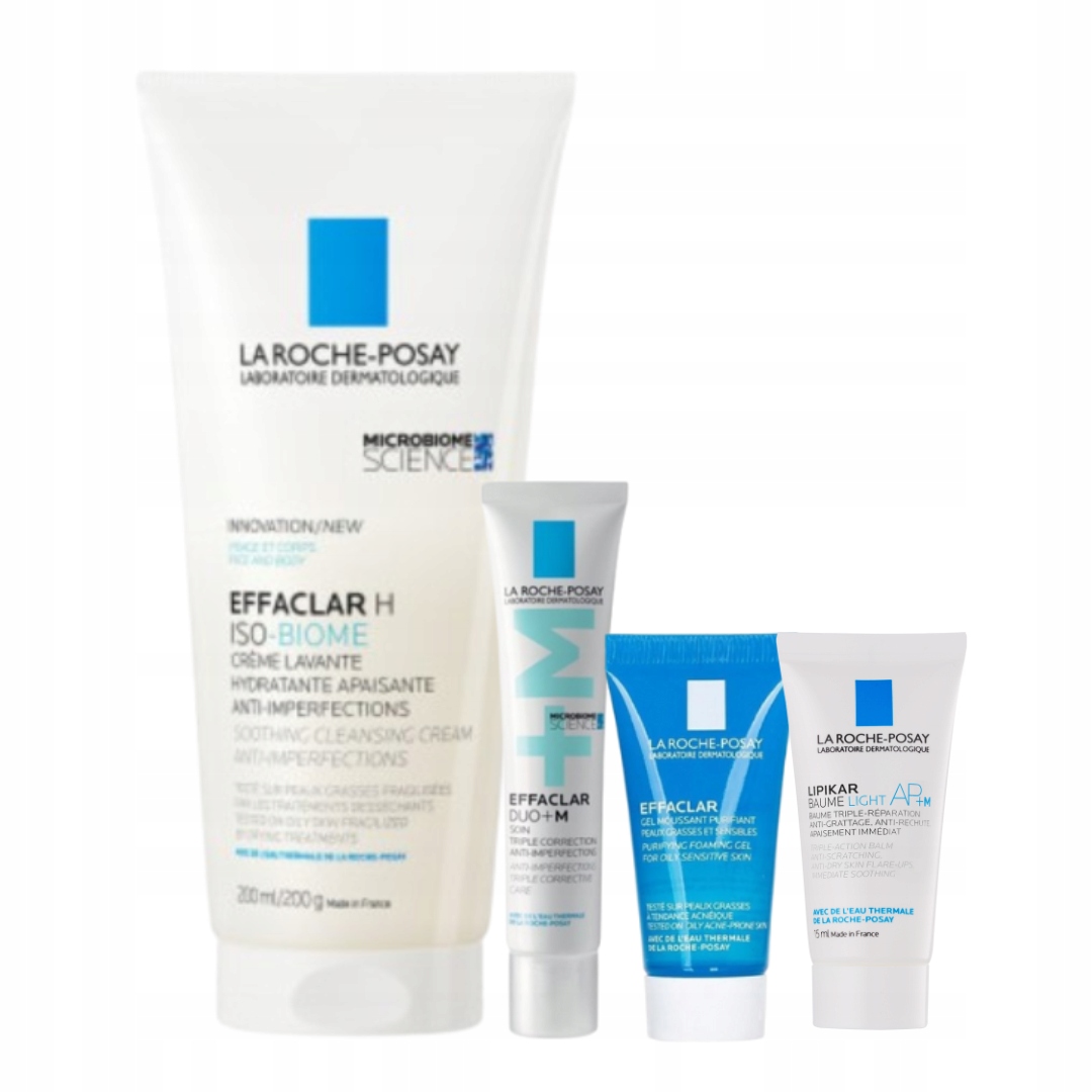 Zestaw Kremów La Roche-Posay do mycia ciała i przeciw trądzikowi