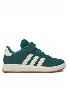 Buty sportowe adidas zielone tworzywo sztuczne rozmiar 31.5