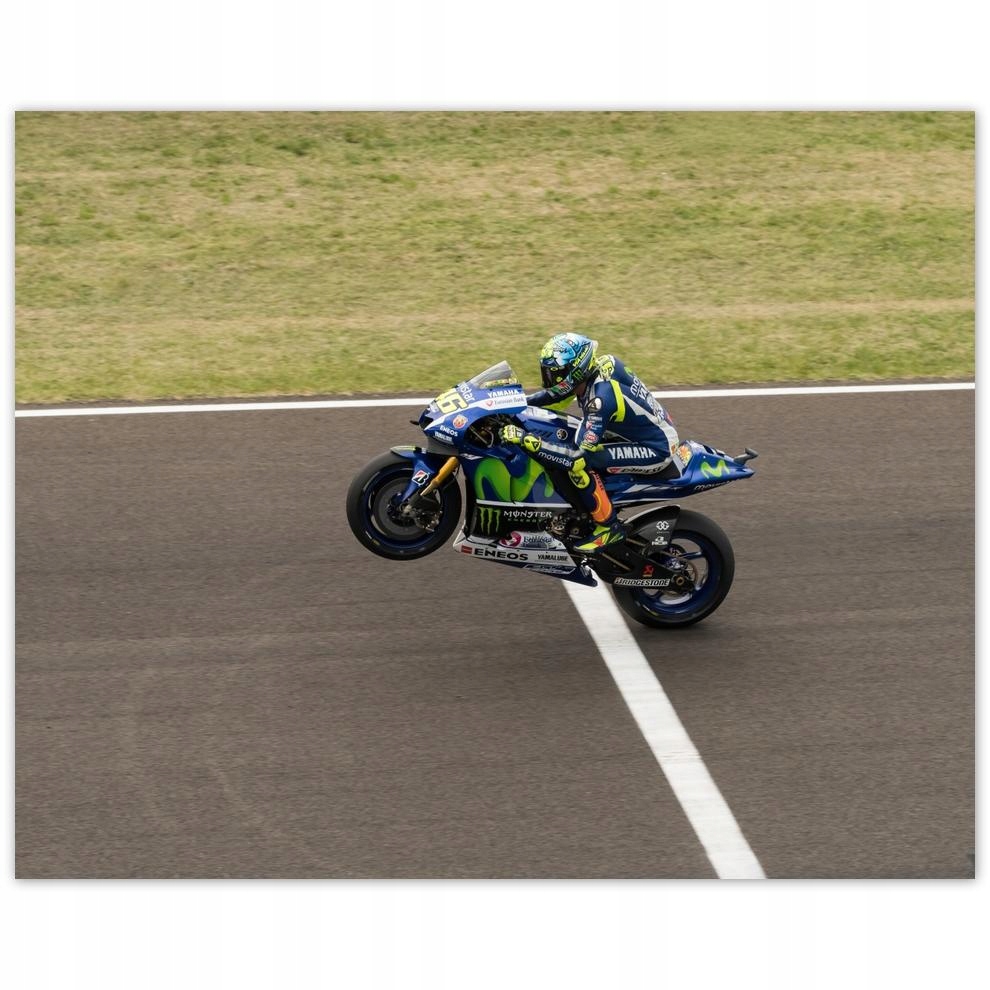 

Plakat 50x40 Valentino Rossi Motocykl