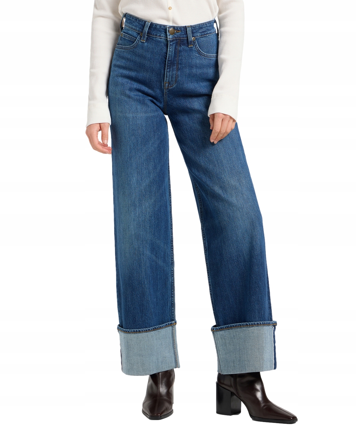 Džíny Lee Stella A Line 112373599 Richter W 30 L 33