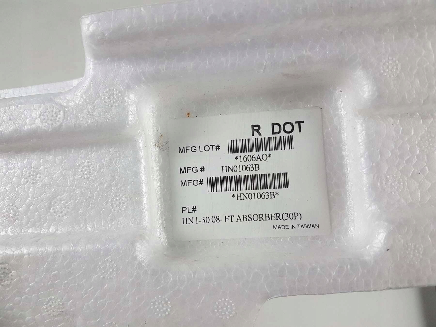 HYUNDAI I30 07+ ABSORBER Paraurti posteriore
