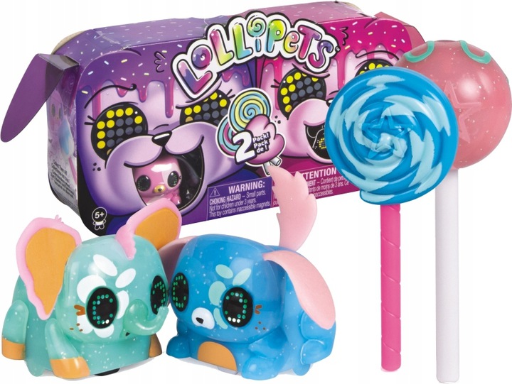

Zoomer Lollipets 2-PAK Zwierzątka Surprise Figurki