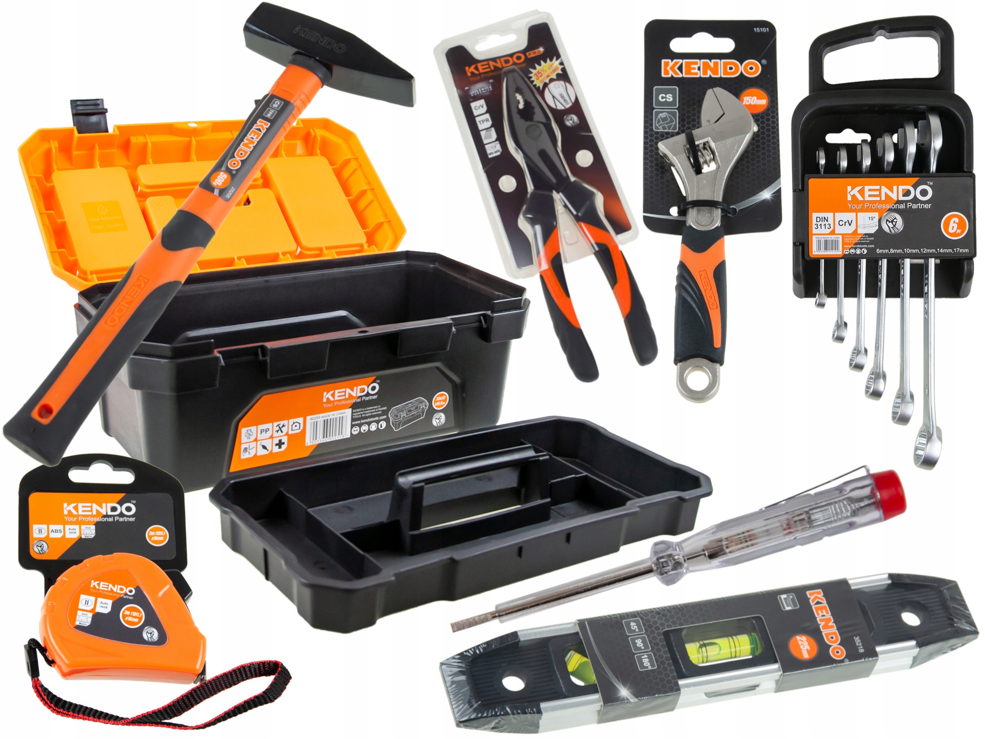 Ящик для інструментів набір ключів 13el