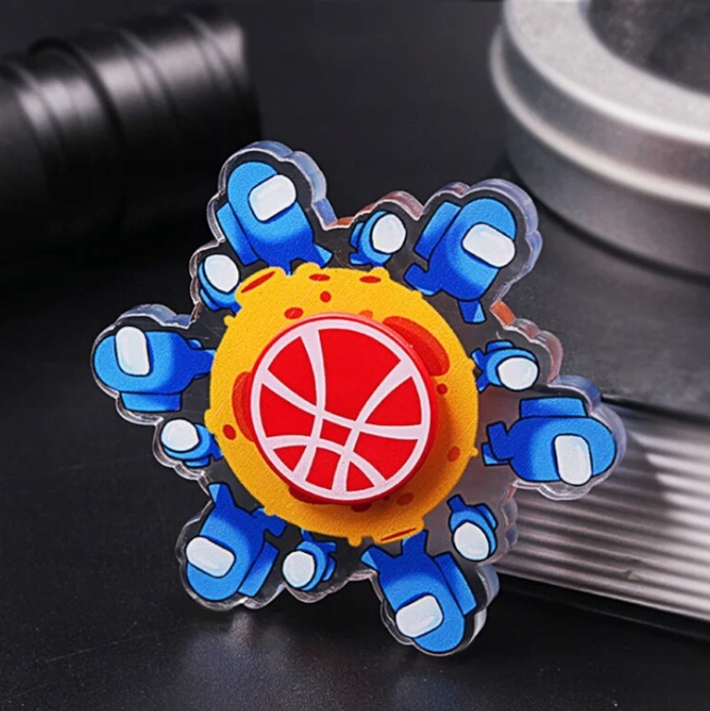 FIDGET SPINNER ZABAWKA DO KRĘCENIA ANTYSTRESOWA + ETUI Materiał metal plastik